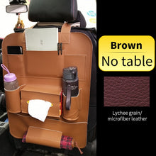 Bild in Galerie-Viewer laden, Car Back Seat Organizer With Foldable Table Net In Trunk www.technoviena.com
