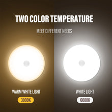 Cargue la imagen en el visor de la galería, Dual Color LED Night Light with Motion Sensor www.technoviena.com
