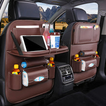 Cargue la imagen en el visor de la galería, Car Back Seat Organizer with Foldable Table Tray www.technoviena.com
