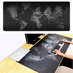 Large Gaming Mouse Mat With Natural Rubber And Anti-slip Locking Edge www.technoviena.com
