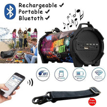 Bild in Galerie-Viewer laden, New Portable Sub-woofer Bluetooth Wireless Speaker www.technoviena.com
