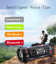 Cargue la imagen en el visor de la galería, Portable Bluetooth Wireless Speaker With 3D Sound System And Sub-woofer Music www.technoviena.com
