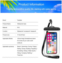 Load image into Gallery viewer, Water Proof Phone Dry Bag www.technoviena.com
