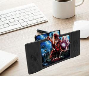 3D Phone Screen Magnifier With Bluetooth, Audio, USB And Direct Charge www.technoviena.com