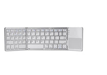 Load image into Gallery viewer, Wireless Bluetooth Folding Keyboard, Rechargeable Keypad with Touch pad www.technoviena.com
