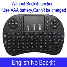 Cargue la imagen en el visor de la galería, Mini Wireless Keyboard Backlit Air Mouse www.technoviena.com
