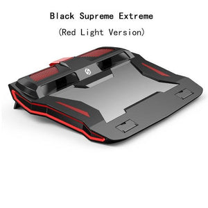 RGB Gaming Adjustable stand 3000 RPM Powerful Air Flow Cooling Pad For 12-17 inch Laptop www.technoviena.com