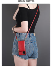 Cargue la imagen en el visor de la galería, Leather Card Holder Zipper Wallet Case for iPhone www.technoviena.com

