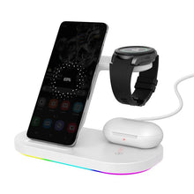 Load image into Gallery viewer, 3 in 1 Wireless 15W Charger Stand Fast Charging for Samsung Galaxy Watch Buds www.technoviena.com
