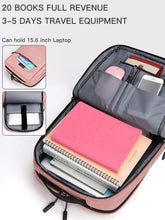 Cargue la imagen en el visor de la galería, Travel Laptop bag with USB School Bag Backpack www.technoviena.com
