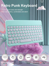 Cargue la imagen en el visor de la galería, Wireless Keyboard and Mouse Combo For Android IOS Windows Tablet www.technoviena.com
