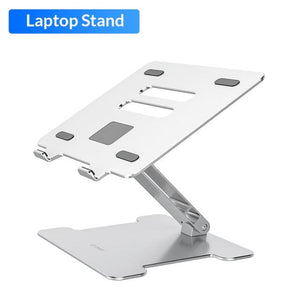 Foldable Laptop Aluminum Stand with 4 Port USB 3.0 www.technoviena.com