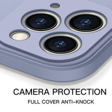Cargue la imagen en el visor de la galería, Square Liquid Silicone Full Lens Protection iPhone Case www.technoviena.com
