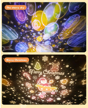 Load image into Gallery viewer, Starry Sky Rotating LED Night Light Lamp With Speaker www.technoviena.com

