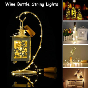 Wine Bottle Cork LED String Light 1/5/10 pcs www.technoviena.com