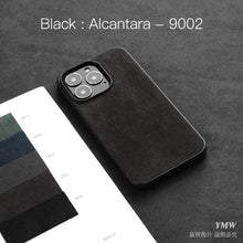 Bild in Galerie-Viewer laden, Luxury Suede Leather ALCANTARA Case for iPhone www.technoviena.com
