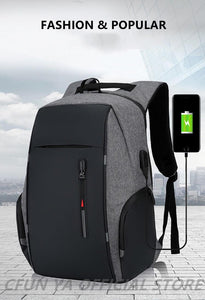 Anti-theft Laptop Travel Backpack www.technoviena.com
