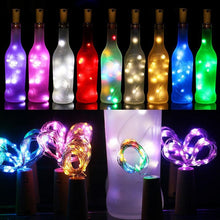 Cargue la imagen en el visor de la galería, Wine Bottle Cork LED String Light 1/5/10 pcs www.technoviena.com
