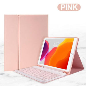 Bluetooth Case with Keyboard for iPad Cover with Mouse www.technoviena.com