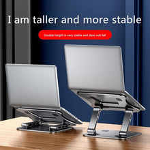 Cargue la imagen en el visor de la galería, Aluminum Foldable Adjustable Laptop Tablet Stand www.technoviena.com
