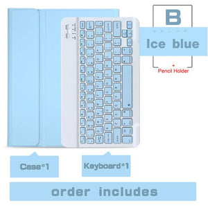 Magic Bluetooth keyboard Case and Mouse For iPad www.technoviena.com
