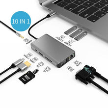 Load image into Gallery viewer, Docking Station USB Type C HUB To HDMI-Compatible Adapter www.technoviena.com
