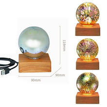 Cargue la imagen en el visor de la galería, 3D Firework Decoration Table Lamp www.technoviena.com
