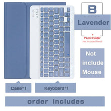 Cargue la imagen en el visor de la galería, iPad Case with Wireless Keyboard and Mouse www.technoviena.com
