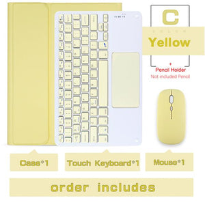 iPad Case with Wireless Keyboard and Mouse www.technoviena.com