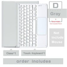 Load image into Gallery viewer, iPad Case with Wireless Keyboard and Mouse www.technoviena.com
