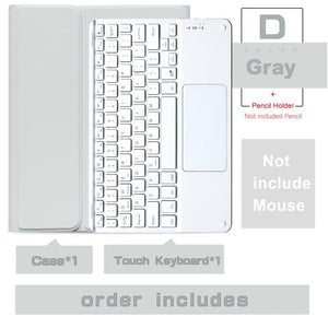 iPad Case with Wireless Keyboard and Mouse www.technoviena.com