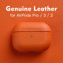 Cargue la imagen en el visor de la galería, Lychee Pattern Leather Case For AirPods www.technoviena.com
