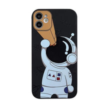 Load image into Gallery viewer, Cartoon Astronaut Planet Phone Case For Samsung www.technoviena.com
