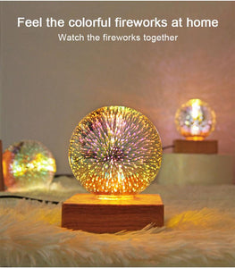 3D Firework Decoration Table Lamp www.technoviena.com