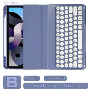 Bluetooth Cover With Keyboard For iPad www.technoviena.com