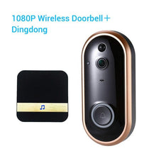 Cargue la imagen en el visor de la galería, Smart Wireless Doorbell Intercom Video Ring Door Bell With Camera www.technoviena.com
