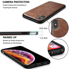 Load image into Gallery viewer, Luxury Ultra Light Leather Case For iPhone&#39;s www.technoviena.com
